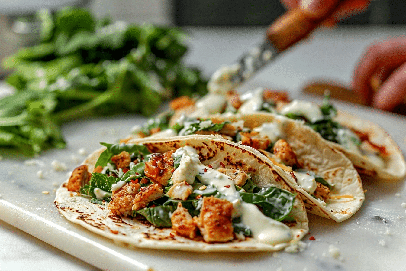 Smash Chicken Caesar Tacos: Crispy Caesar Taco Recipe 2 image 1780078631258