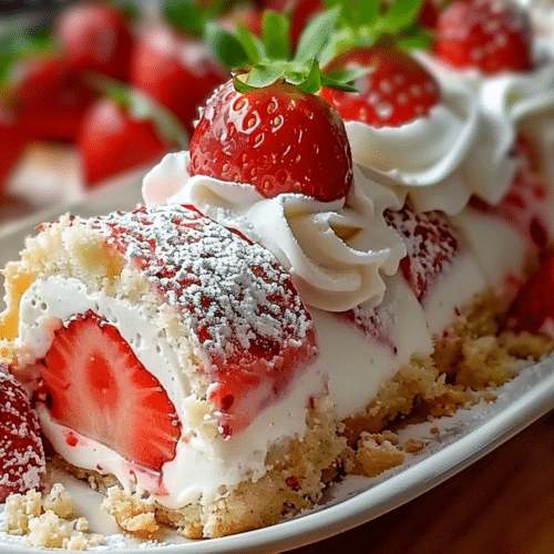 Strawberry Shortcake Cheesecake Rolls: Easy No-Bake Dessert 3 Strawberry Shortcake Cheesecake Rolls: Easy No-Bake Dessert