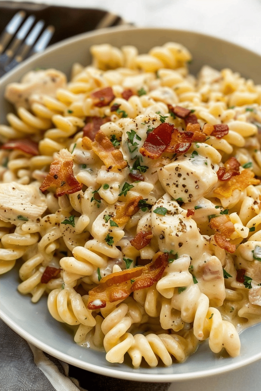 Chicken Bacon Ranch Pasta for Creamy Weeknights Tonight 2 image 1780164623155