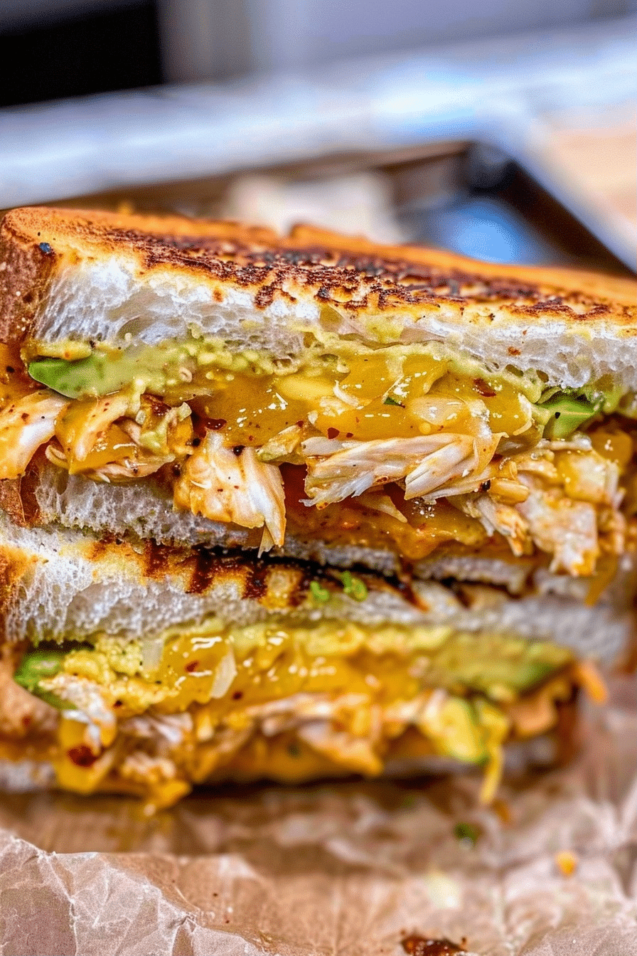 Easy Chicken Avocado Melt Sandwich Recipe for Quick Meals 2 image 1780425053502