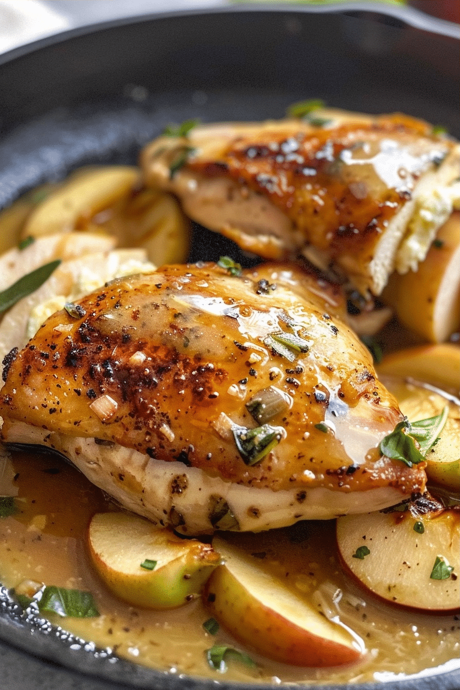 Apple Brie Stuffed Chicken with Dijon Mustards 2 image 1780425090514