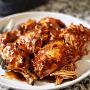 Crockpot BBQ Chicken: Easy Slow-Cooker Pulled Chicken