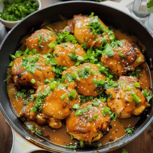 Skillet Bang Bang Chicken Thighs - Quick Skillet Recipe