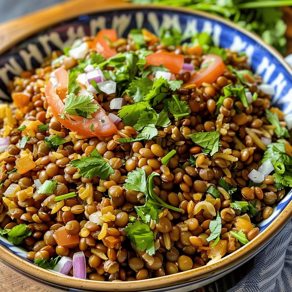 Easy Mediterranean Lentils And Rice (Healthy in 30 Minutes)