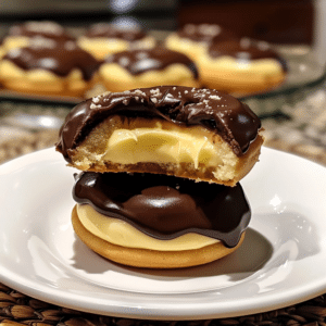 Boston Cream Pie Cookie Bites Irresistible Mini Dessert 2 Boston Cream Pie Cookie Bites: Irresistible Mini Dessert