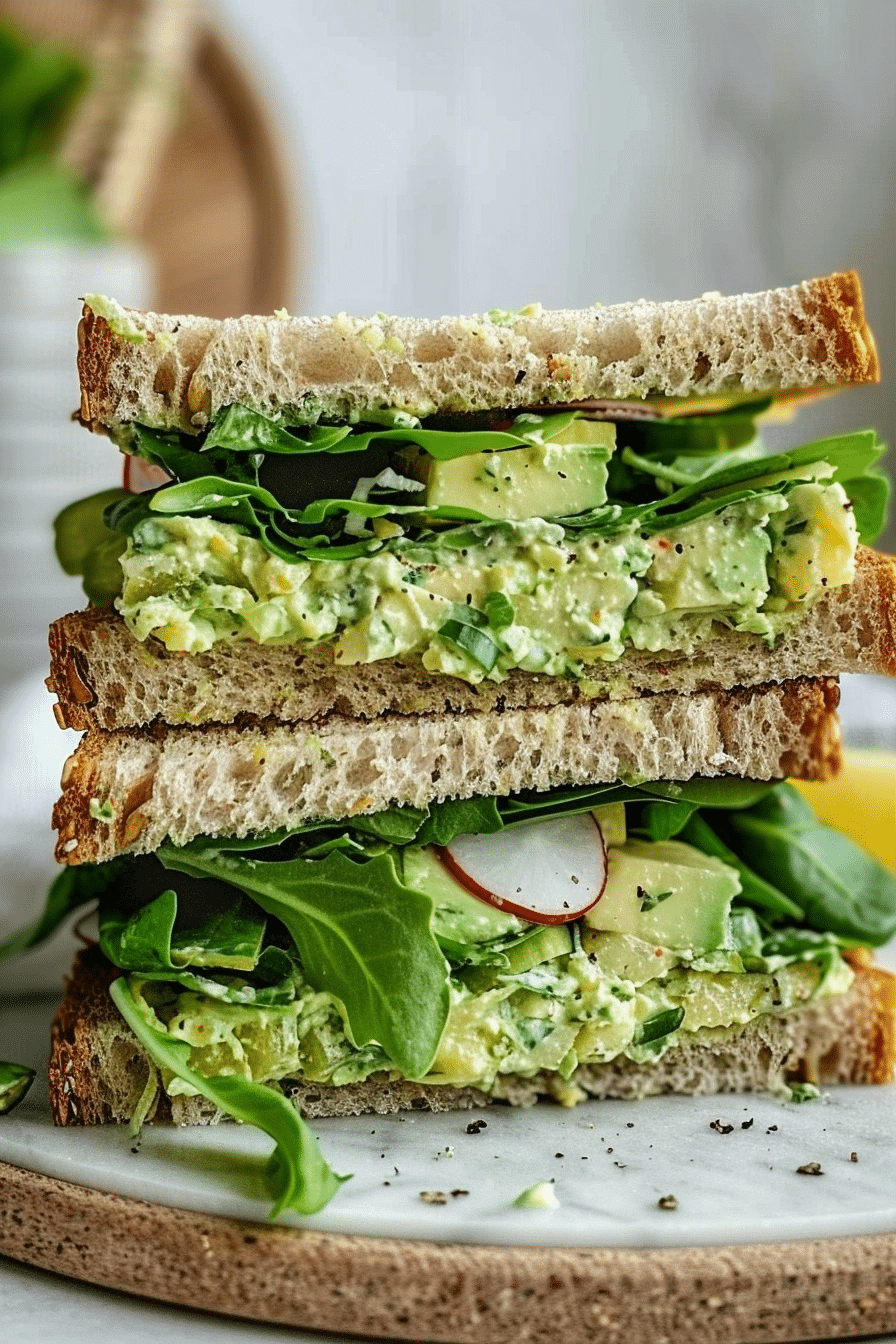 Green Goddess Salad Sandwich for Everyday Lunch Comfort 2 image 1780588269107