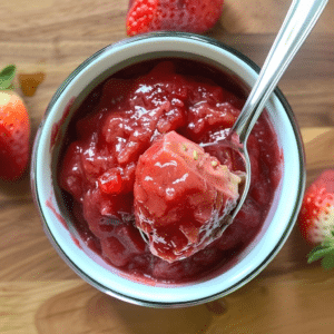 Strawberry-Rhubarb Compote Bright Spring Fruit Preserves 3 Strawberry-Rhubarb Compote: Bright Spring Fruit Preserves