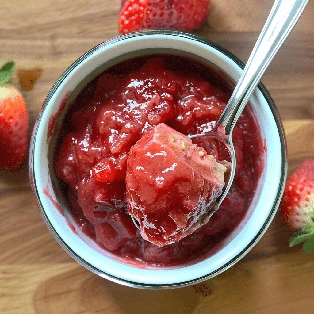 Strawberry-Rhubarb Compote: Bright Spring Fruit Preserves