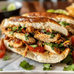 Flavor-Packed Chicken Torta Sandwich: Bold Mexican Bite