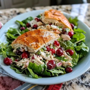 Healthy Cranberry Chicken Salad (20 Minutes) Easy Fall