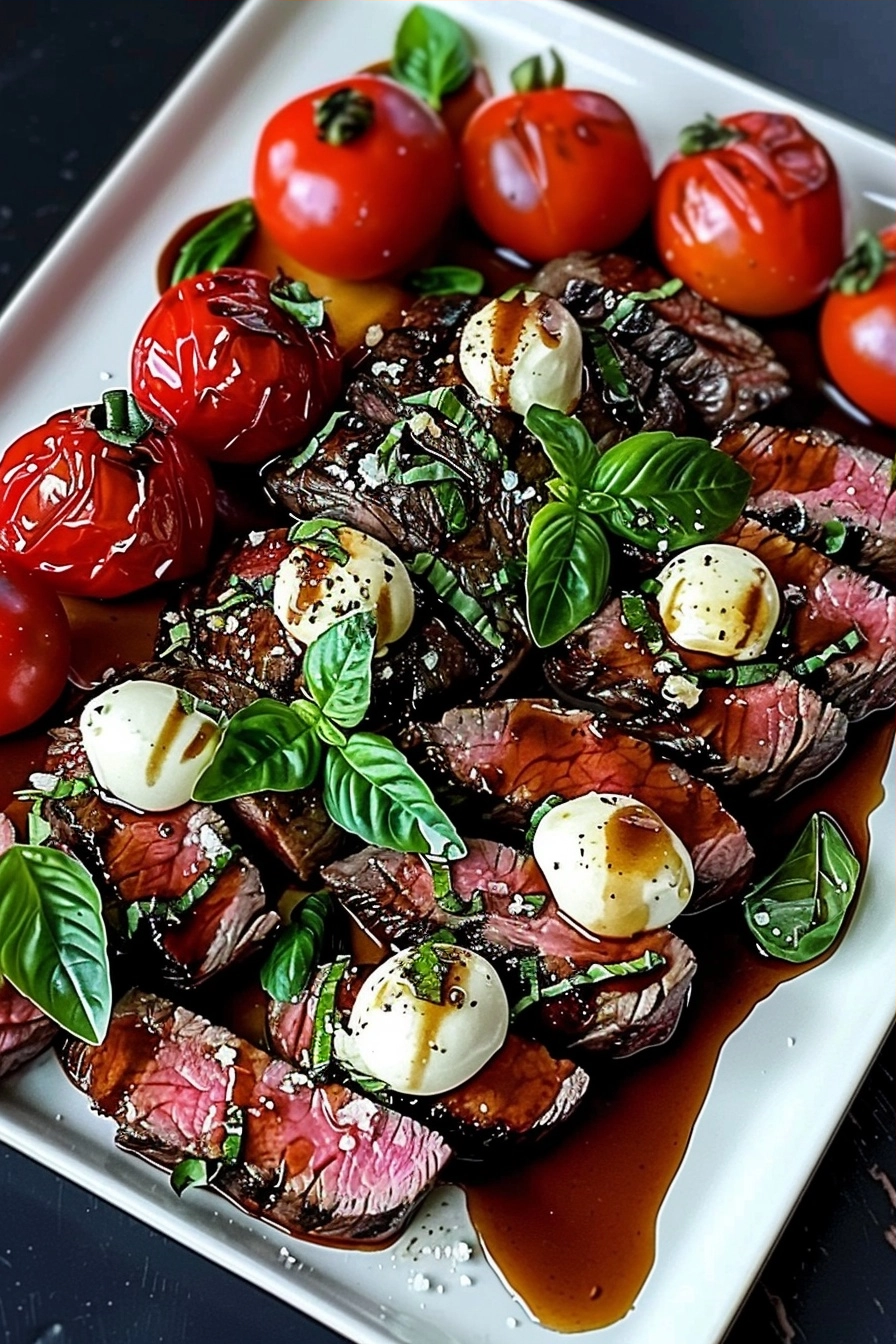Grilled Flank Steak Caprese: 30-Minute High Protein Dinner 2 image 1782222154876