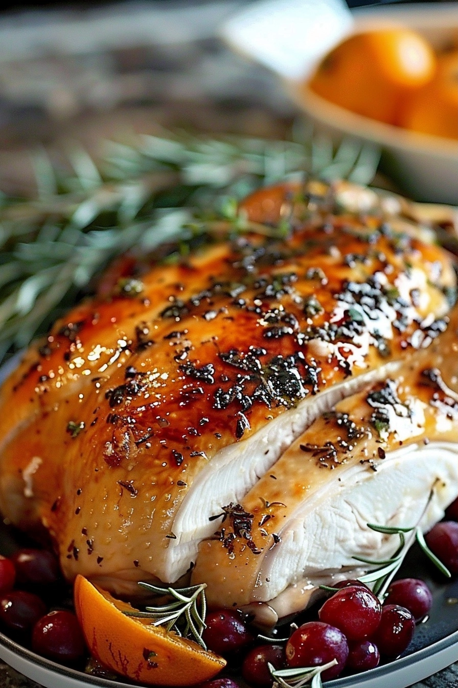 Garlic Herb Turkey Breast 60-Minute Thanksgiving Dinner 2 image 1782240916521