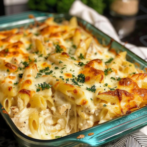 Chicken Alfredo Bake (40-Minute Easy Family Dinner Recipe) 3 Chicken Alfredo Bake (40-Minute Easy Family Dinner Recipe)