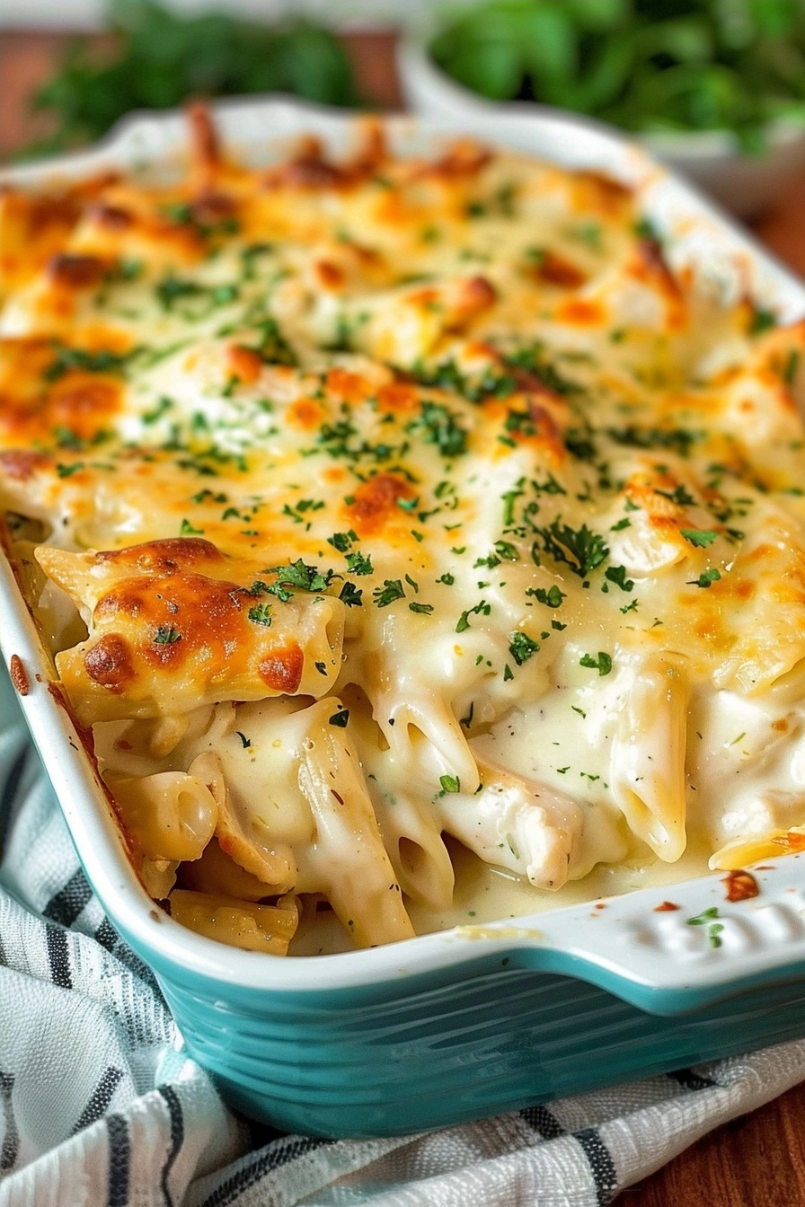 Chicken Alfredo Bake (40-Minute Easy Family Dinner Recipe) 2 image 1782426843888