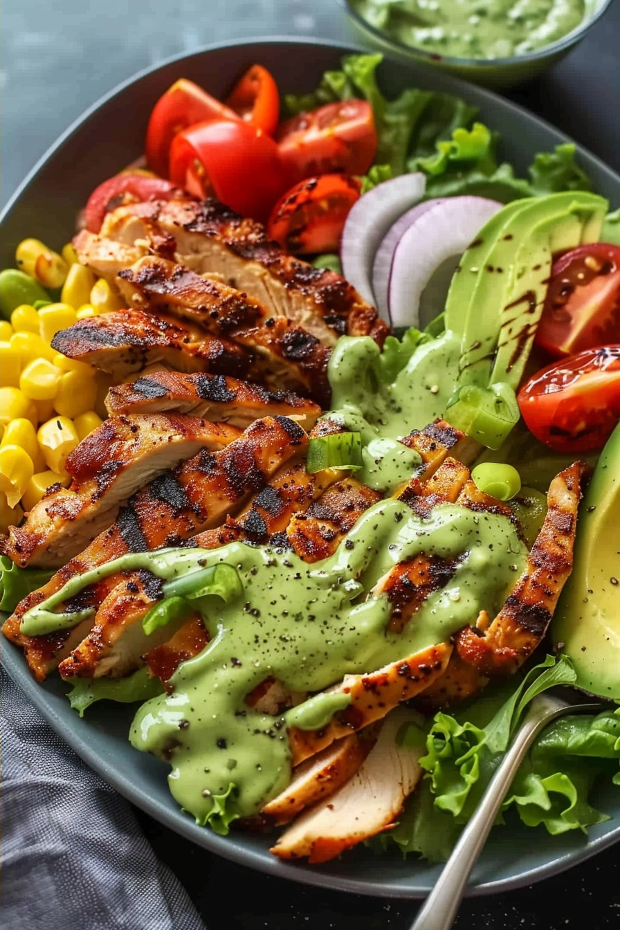 Chicken Salad with Avocado Dressing Recipe 2 image 1782507883259