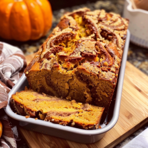 Cinnamon Swirl Pumpkin Bread