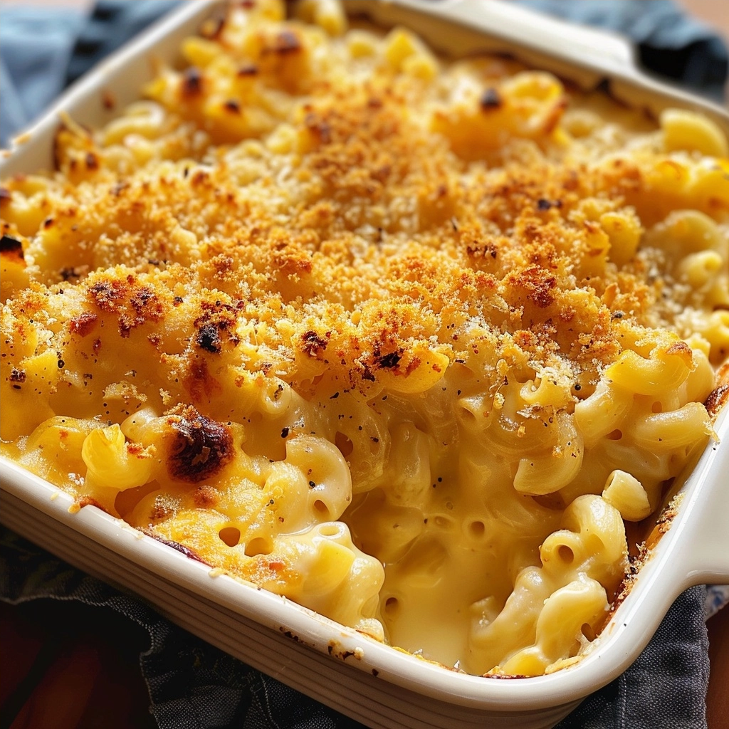 Creamy Baked Macaroni and Cheese Recipe