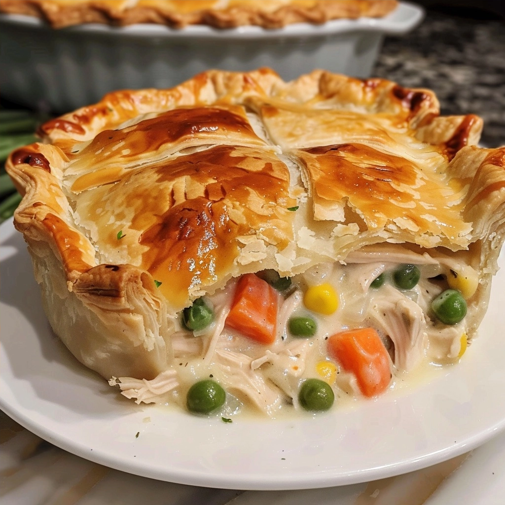 Chicken Pot Pie Recipe | Easy Homemade Chicken Pot Pie
