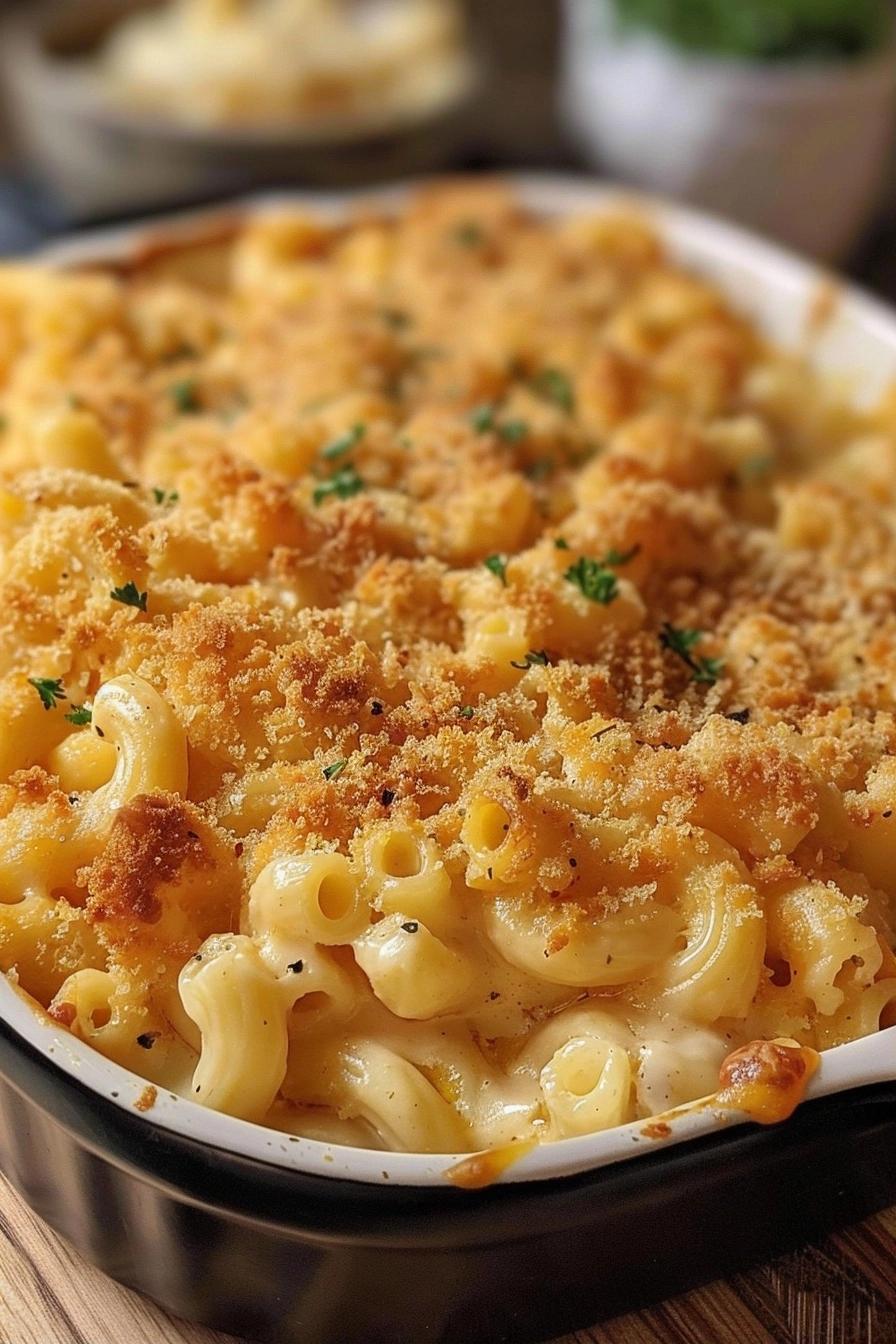 Homemade Baked Mac and Cheese Creamy Cheesy Pasta Bake 2 image 1791056200885