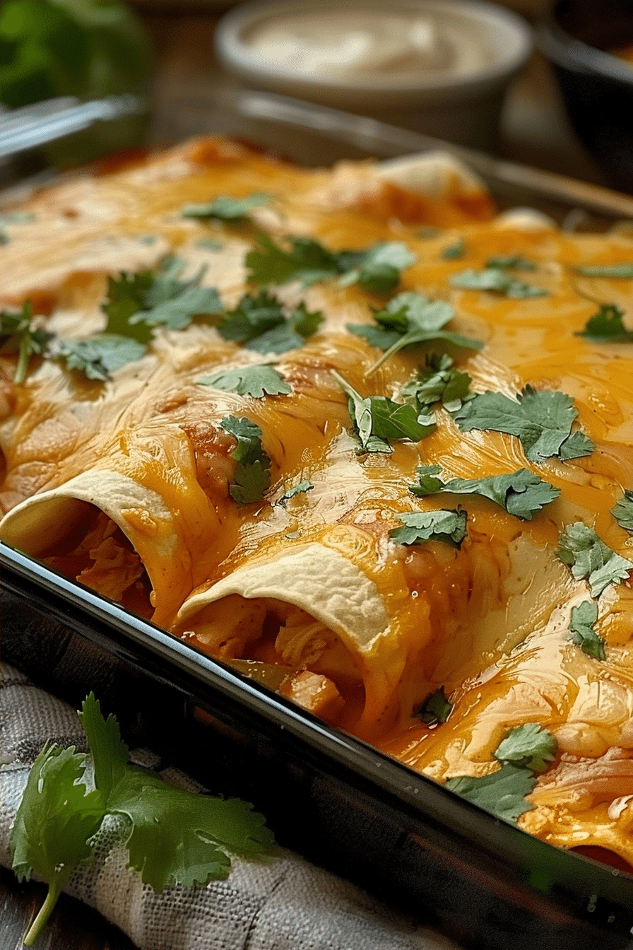 Authentic Cheesy Chicken Enchiladas | Easy Homemade Recipe 3 image 1791578094228