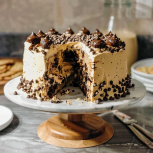 Cookie Dough Cake | Easy Chocolate Chip Cookie Cake Recipe 4 Cookie Dough Cake | Easy Chocolate Chip Cookie Cake Recipe