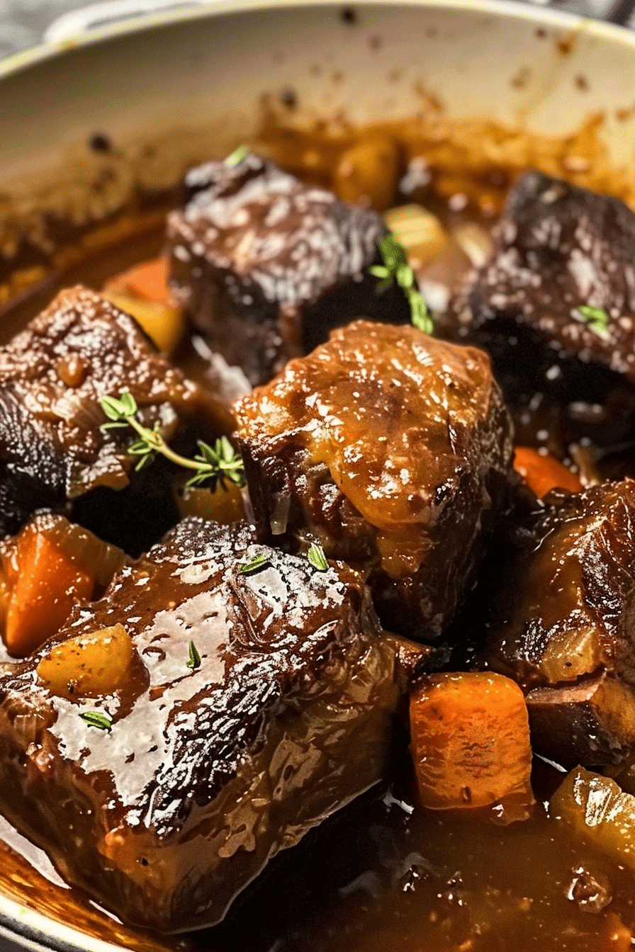 Red Wine Braised Short Ribs Easy Dutch Oven Beef Recipe 2 image 1791847106709
